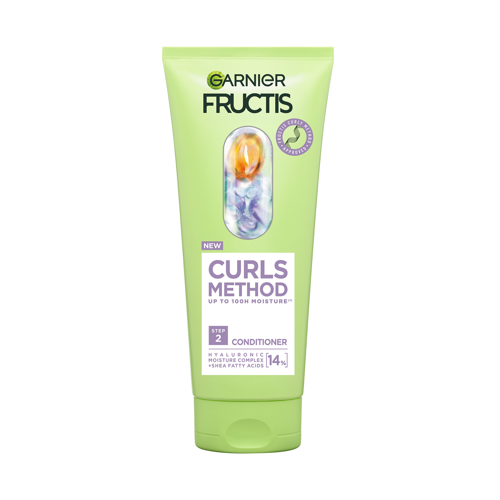 Garnier Garnier Fructis Curls Method Krok 2 Hydratačný Kondicionér pre všetky suché vlnité a kučeravé vlasy, 200 ml