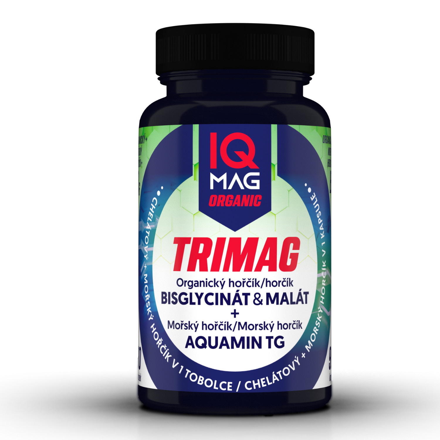 IQ MAG Iq mag organic trimag s morským horčíkom 90tbl