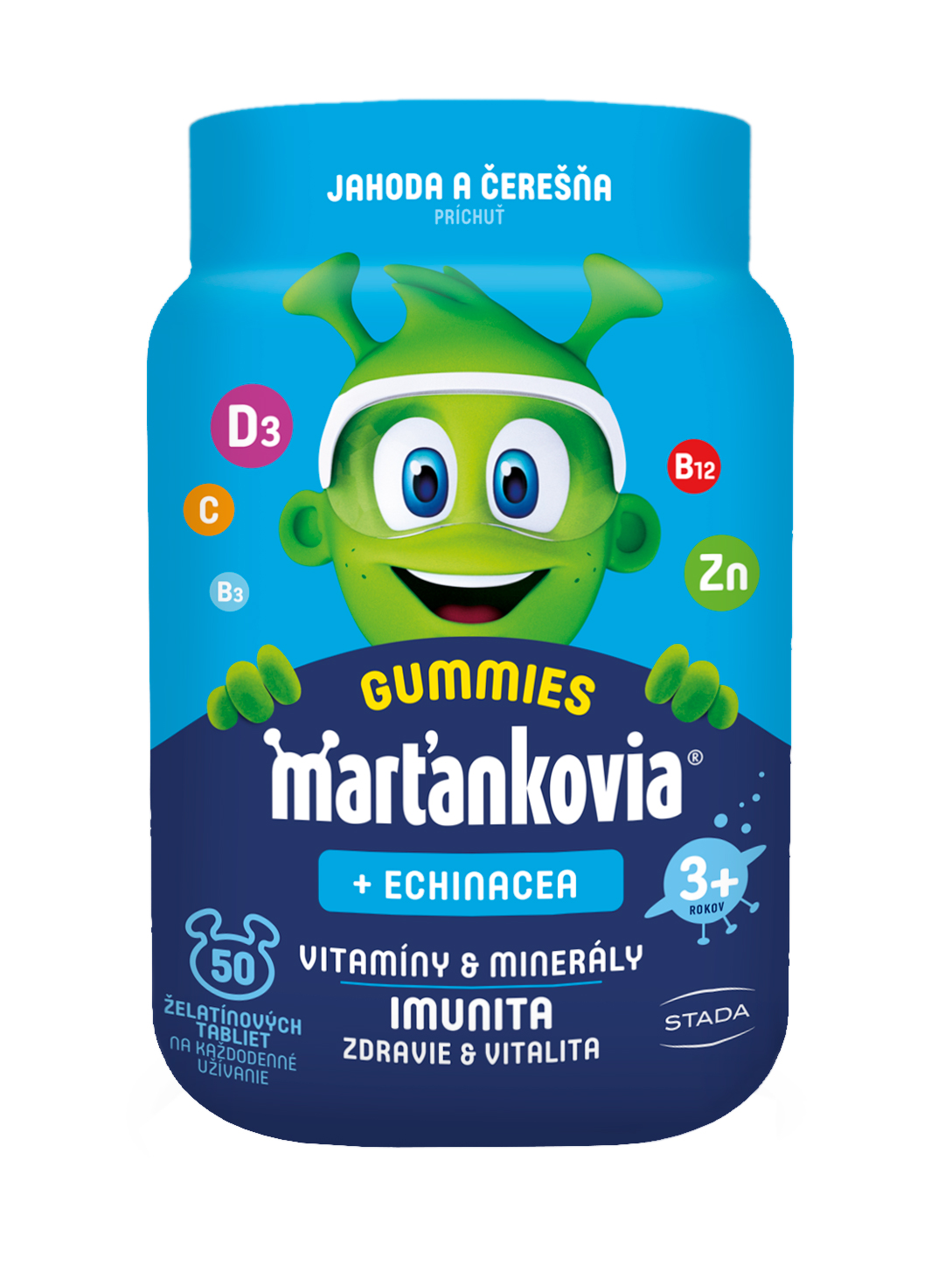 Marťankovia Walmark Marťankovia Gummy Vitamíny s Echinaceou