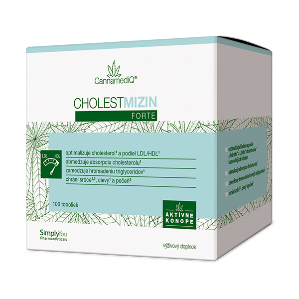 CannamediQ CannamediQ Cholestmizin Forte 100 tob.