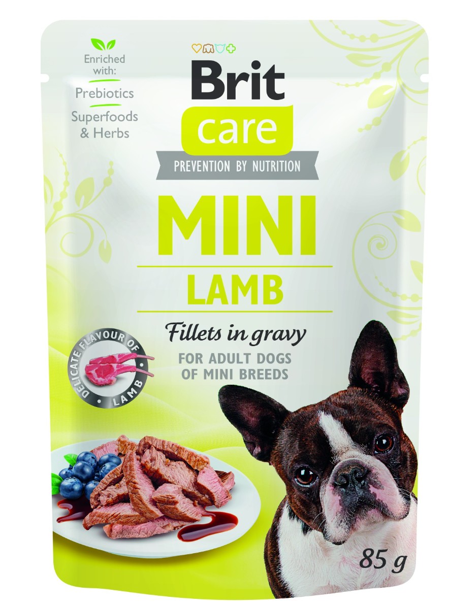Brit care mini jahňacie filety v om. 85g a.u.v.