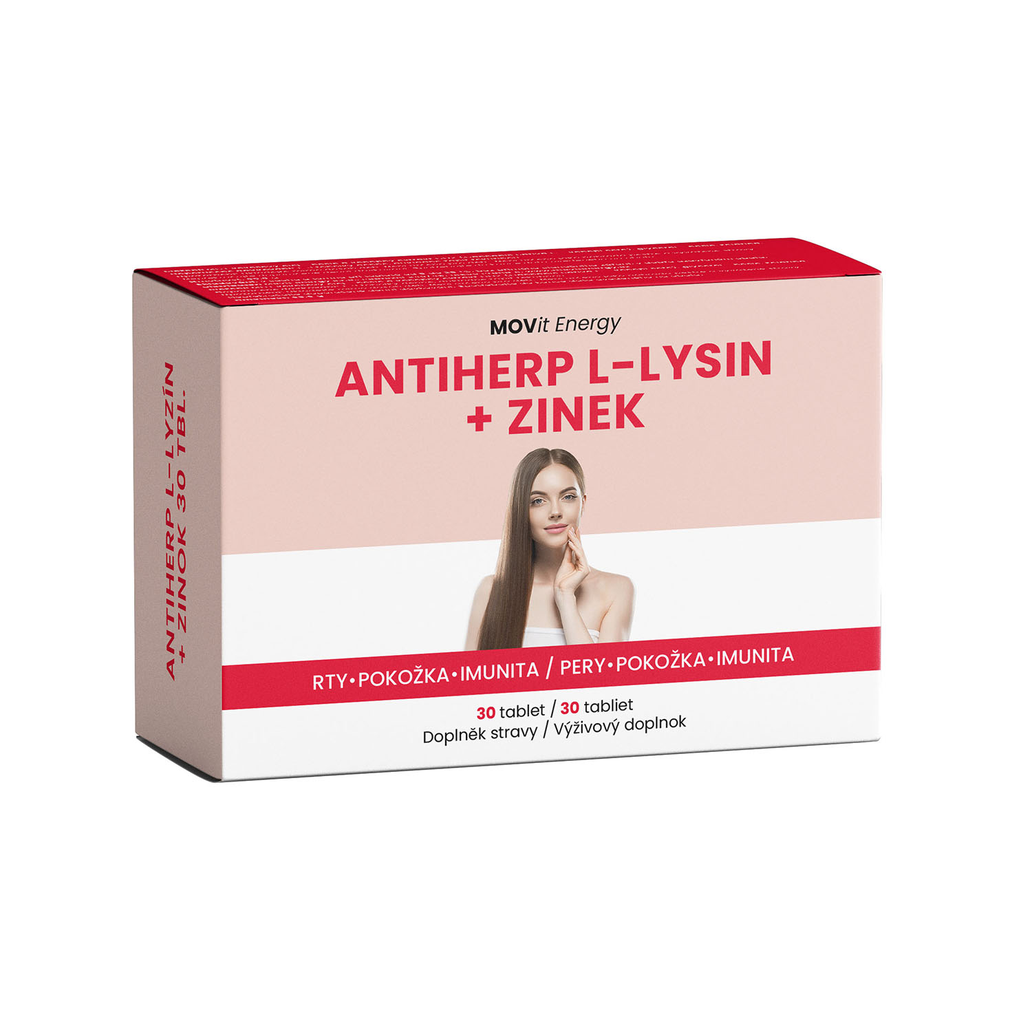 MOVit Movit AntiHerp L-Lyzín + Zinok