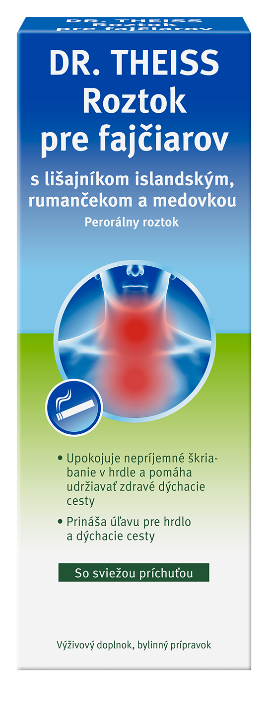 Dr.Theiss Dr.Theiss Sirup pre fajčiarov
