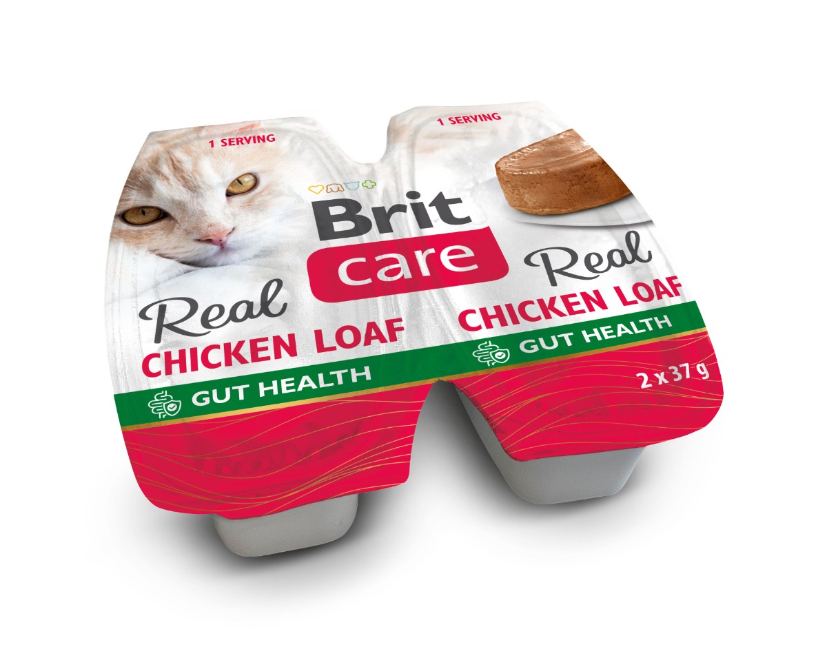 Brit Care Brit care cat pravé kuracie paštéta 2x37g a.u.v.