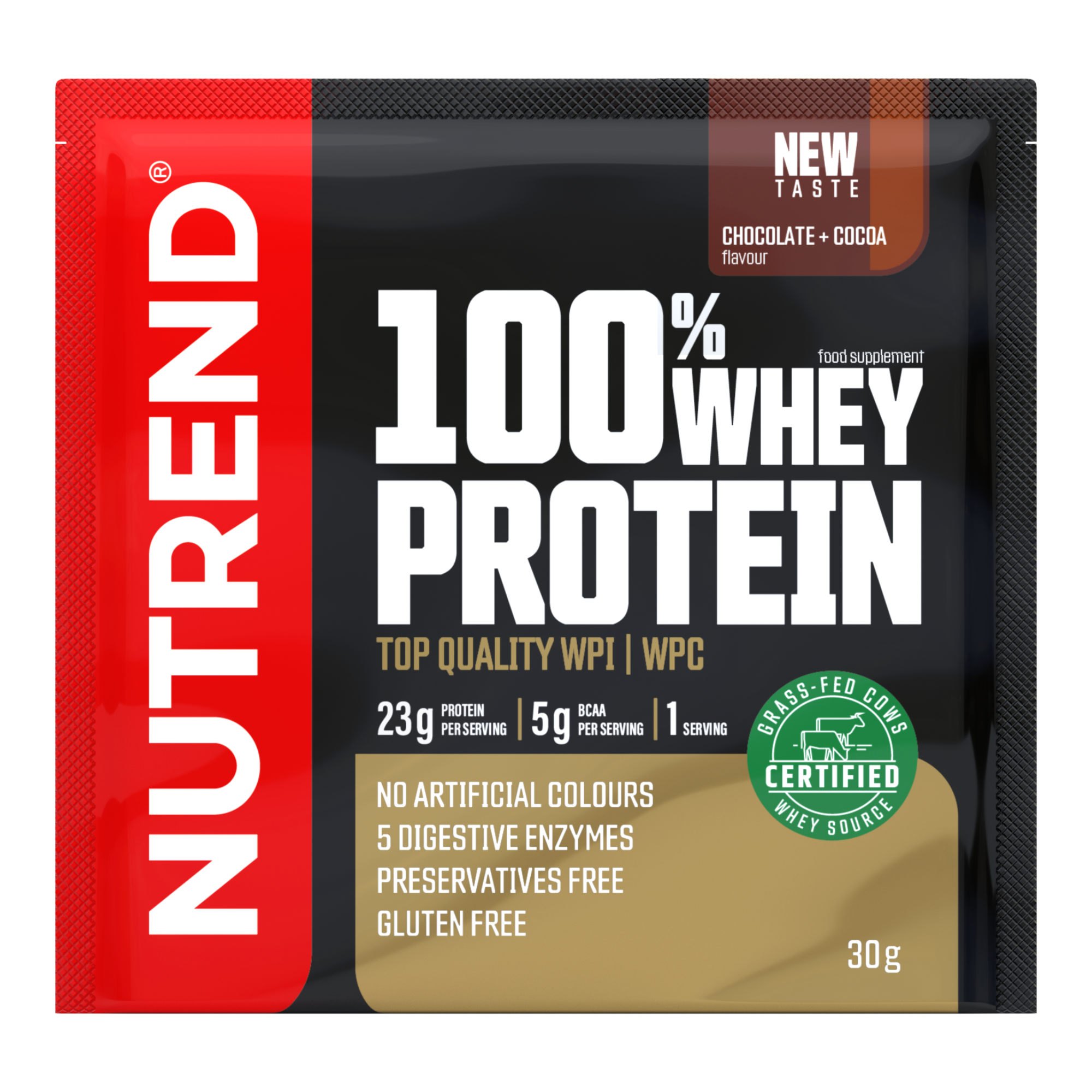 Nutrend 100% whey protein 30g