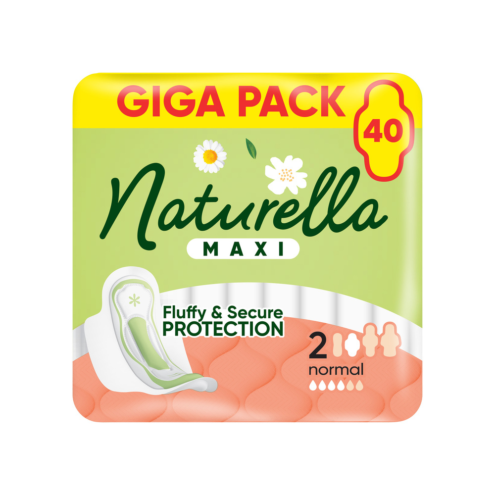 Naturella Naturella Classic, Veľkosť 2 Normal, Vložky S Krídelkami