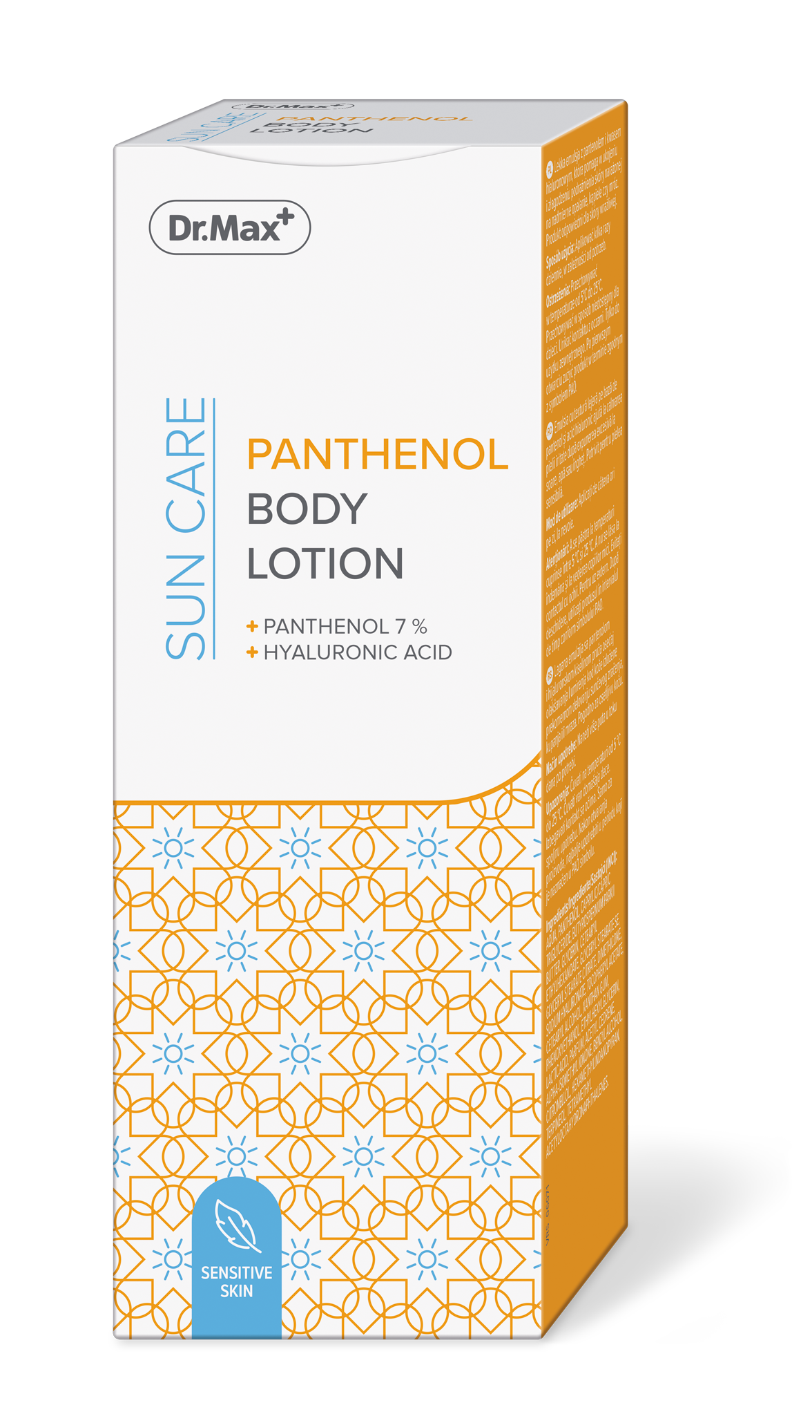 Dr. Max Sun Care Panthenol 7% Body mlieko na opaľovanie