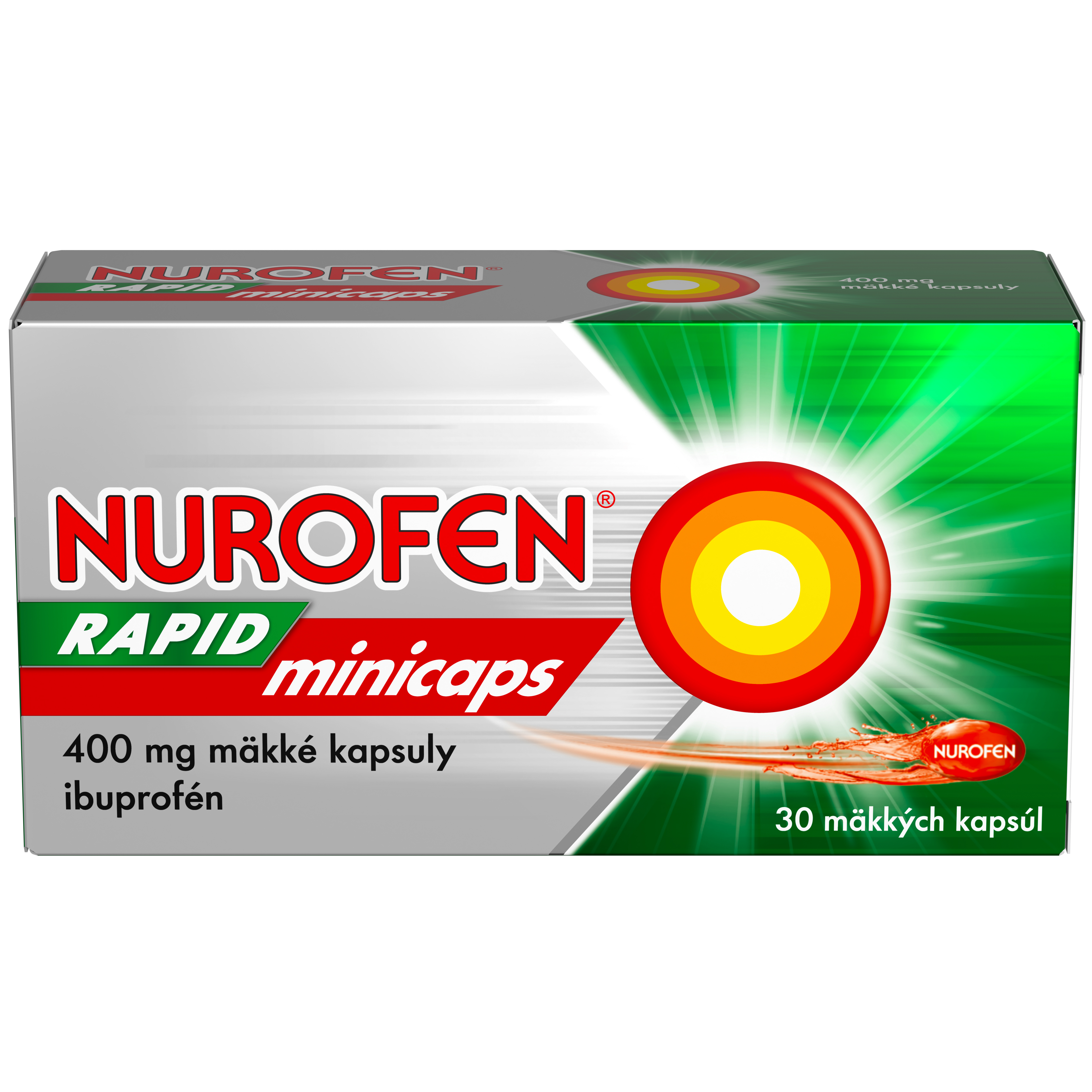 Nurofen Nurofen rapid minicaps 400mg 30cps mol