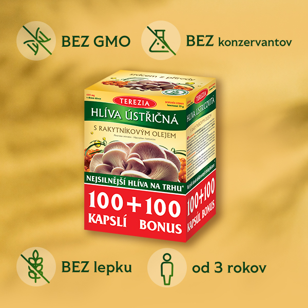 Terezia Terezia hliva ustricovitá s rakytníkovým olejom