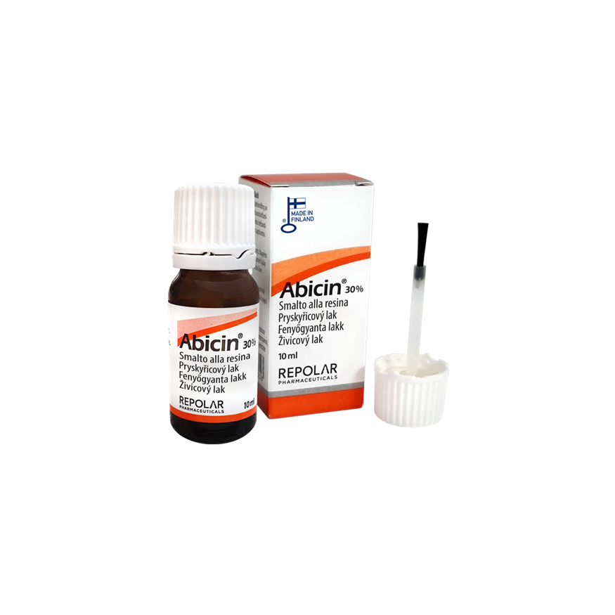 Abicin 30% (živicový lak na nechty)