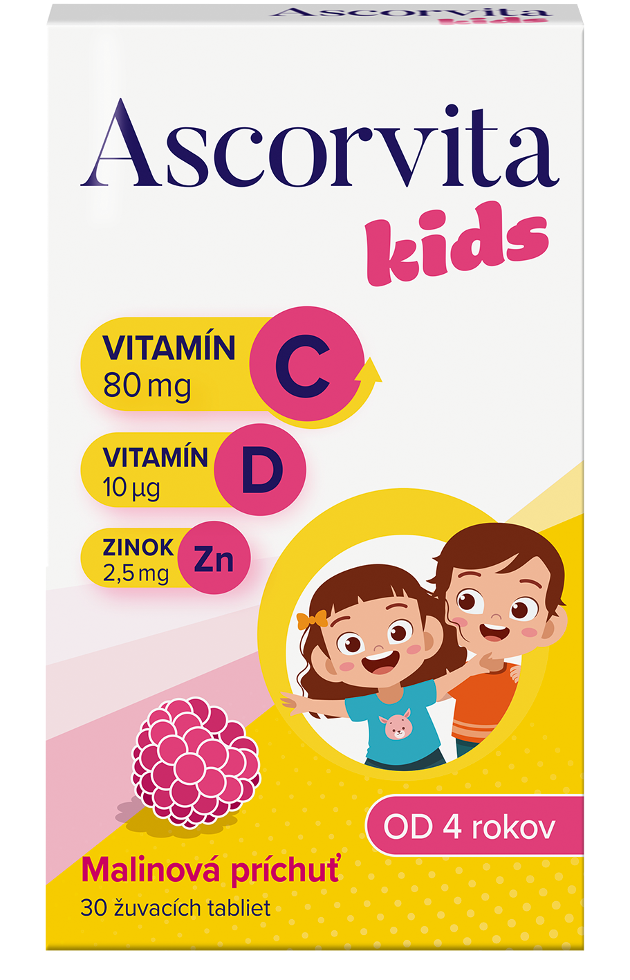 ASCORVITA Ascorvita kids žuvacie tablety
