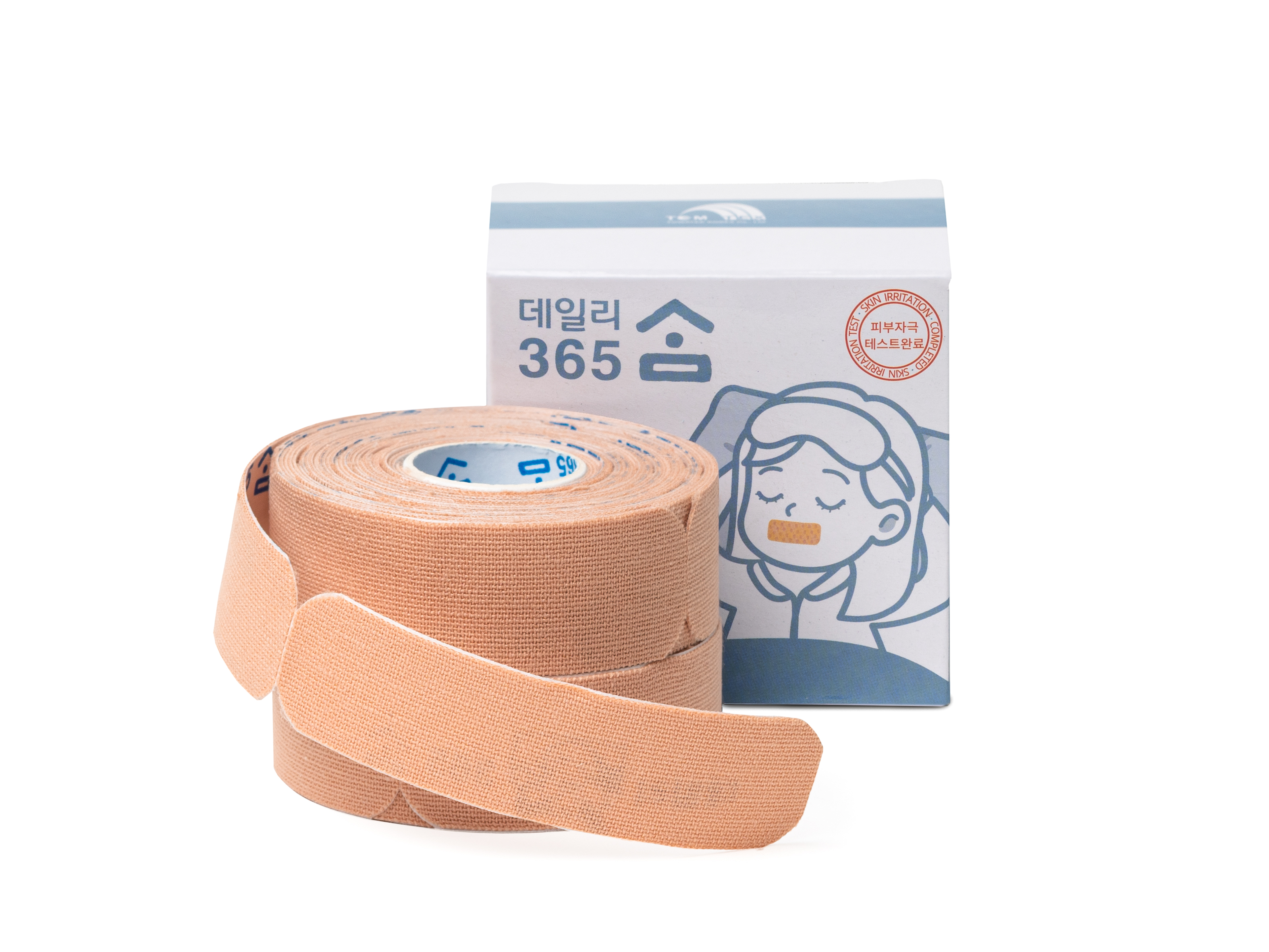 TEMTEX Temtex tape proti chrápaniu 2,5cm x 8cm