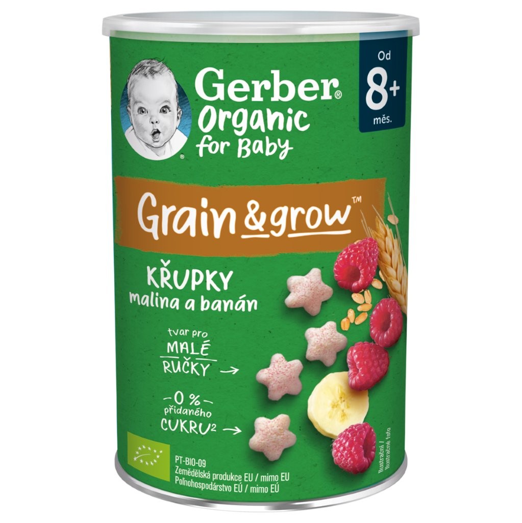 Gerber Gerber Organic Chrumky Ryžovo-pšeničné