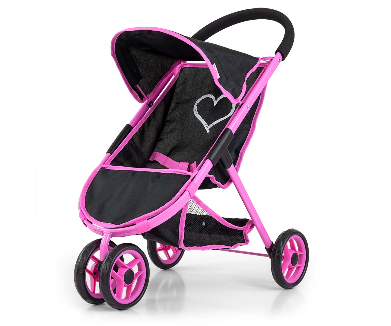 Milly Mally Detský golfový kočík pre bábiky Milly Mally Susie Prestige Black , 20C55576