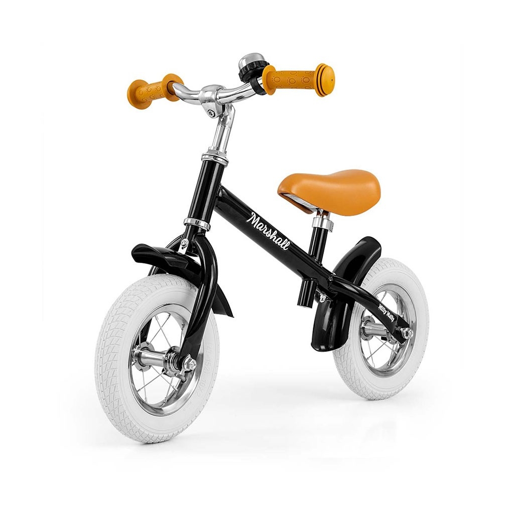Milly Mally Detské odrážadlo bicykel Milly Mally Marshall Air Black , 20C51496