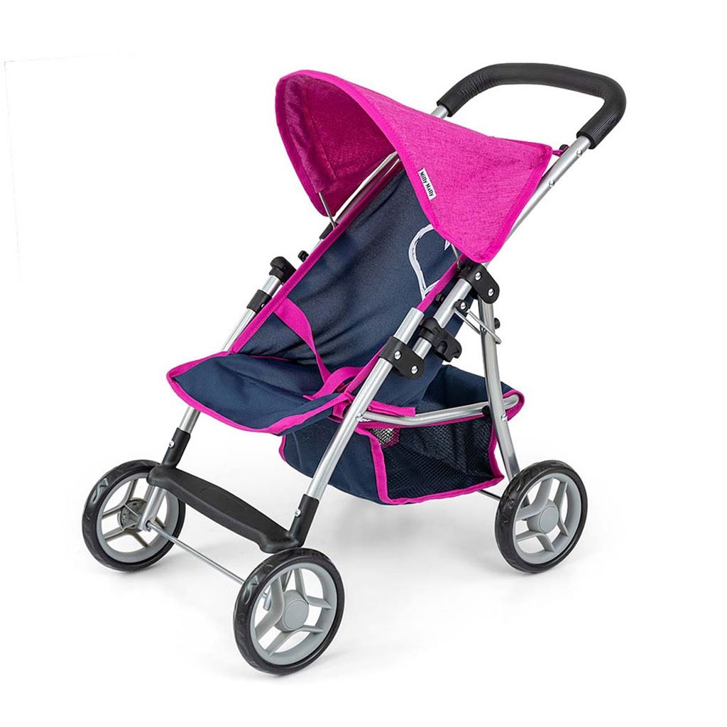 Milly Mally Detský športový kočík pre bábiky Milly Mally Natalie Prestige Navy , 20C52398