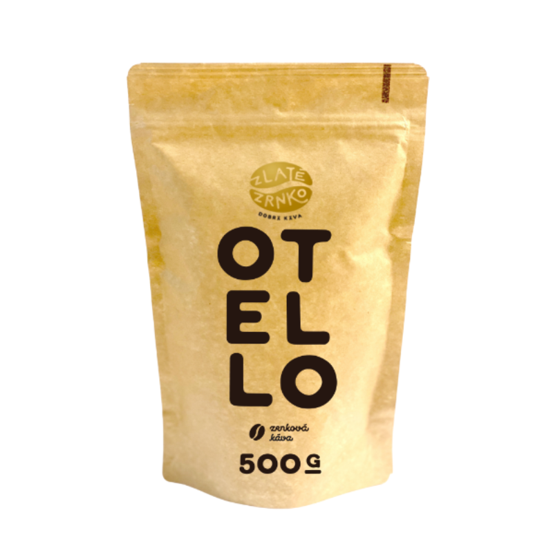Zlaté Zrnko Káva Zlaté Zrnko – Otello 500g zrnková