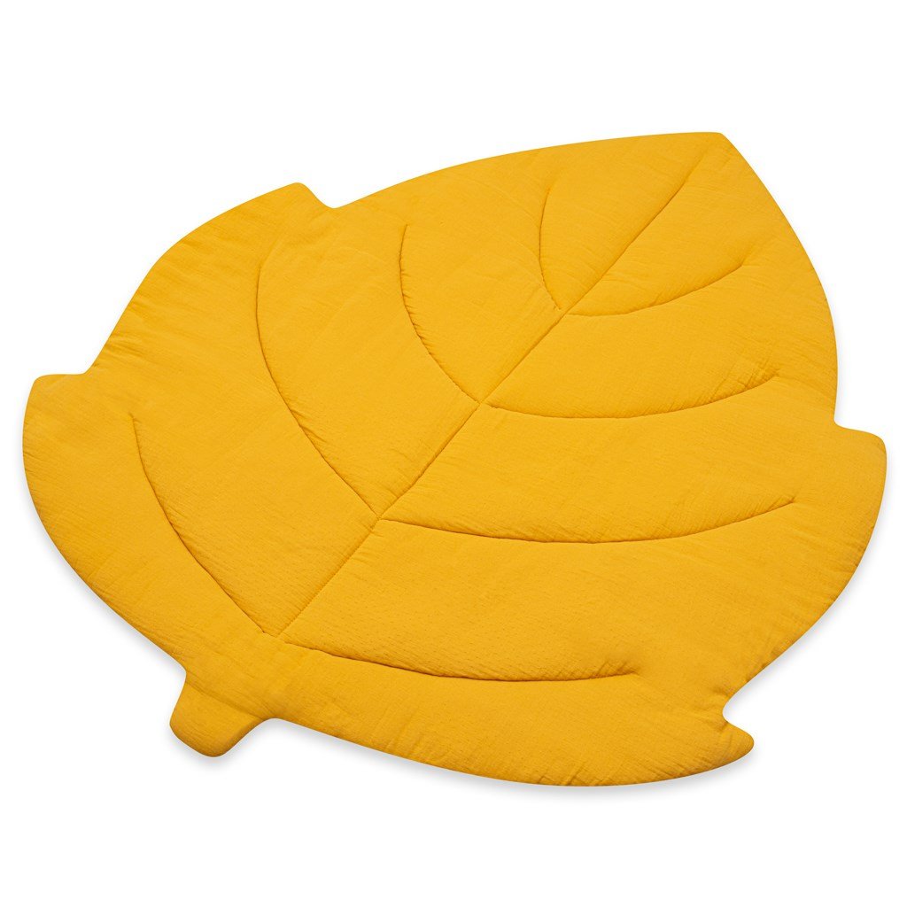 New Baby Mušelínová hracia deka New Baby Leaf mustard , 20C53876