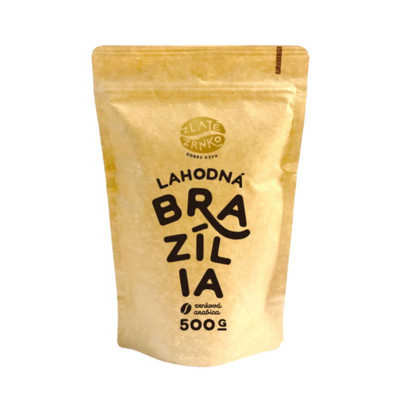 Zlaté Zrnko Káva Zlaté Zrnko – Brazília 500g zrnková