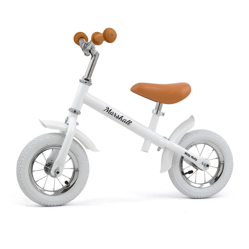 Milly Mally Detské odrážadlo bicykel Milly Mally Marshall Air White , 20C43254
