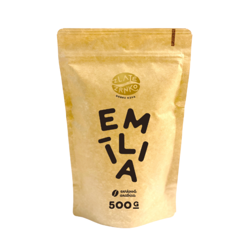Zlaté Zrnko Káva Zlaté Zrnko – Emília 500g zrnková